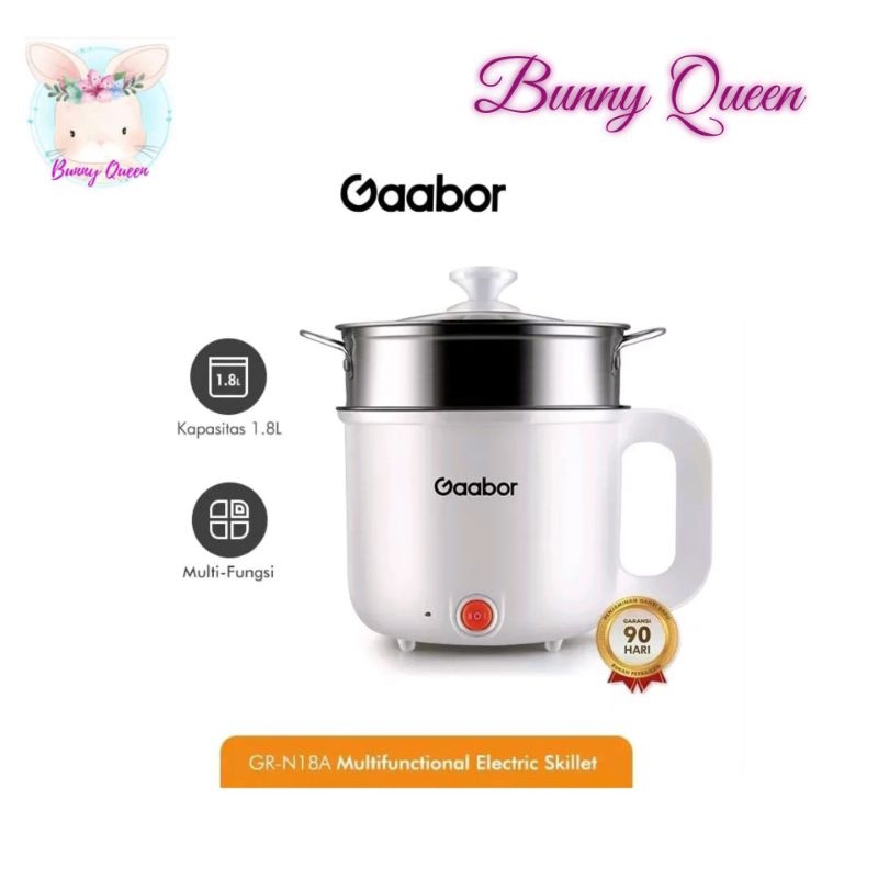 Gaabor Multifunctional Electric New Panci Listrik Serbaguna GR-N18A