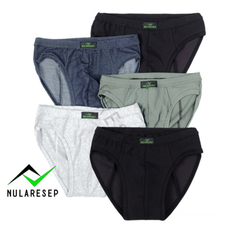 Nularesep Celana dalam pria dewasa 1 Pcs Briefs laki