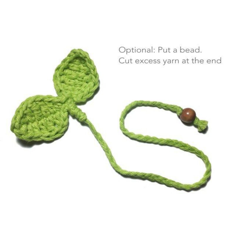 

Crochet Leaf Bookmarks/ Bookmark Rajut Daun/ Bookmark Lucu