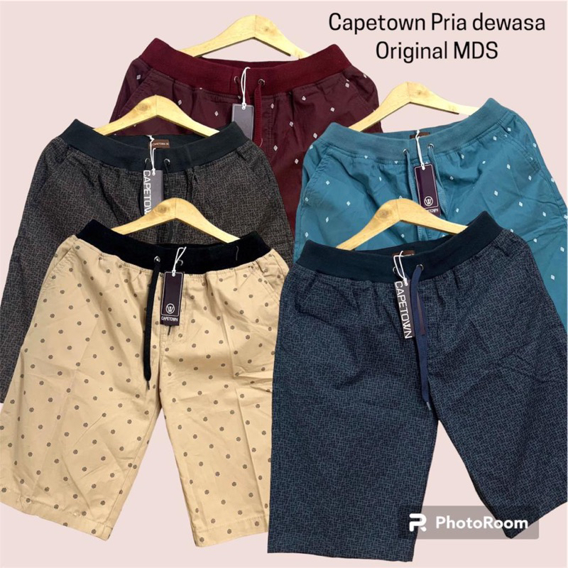 Celana Pendek Kolor Pria Dewasa Clana Woven Capetown Original MDS