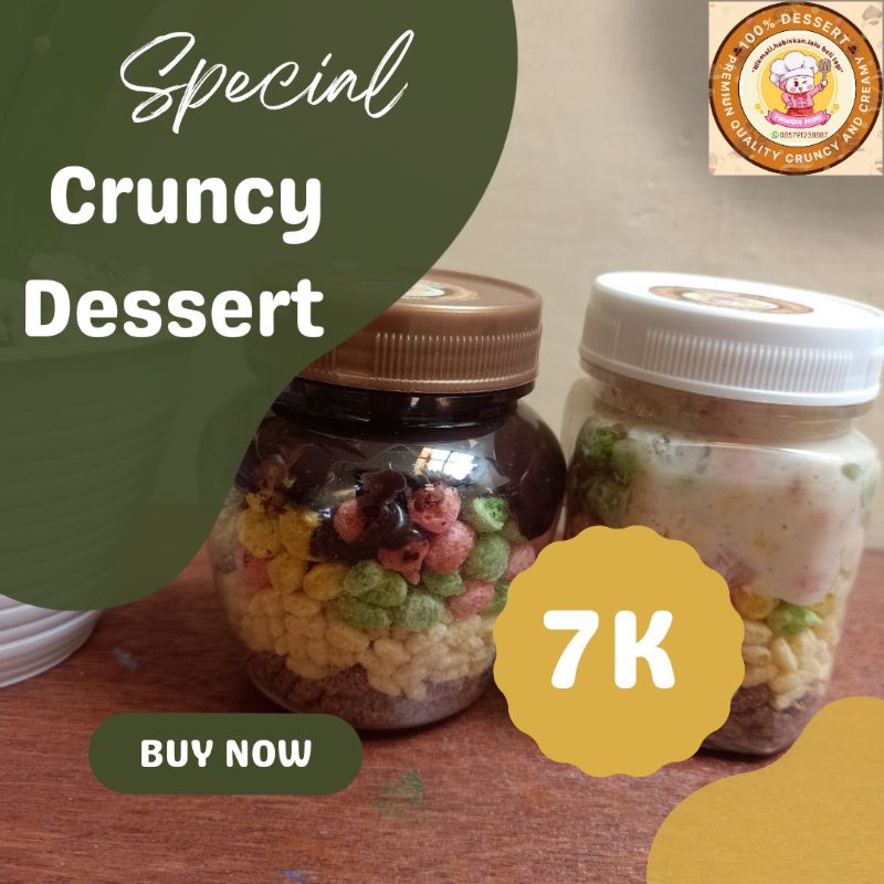 

Dessert cruncy