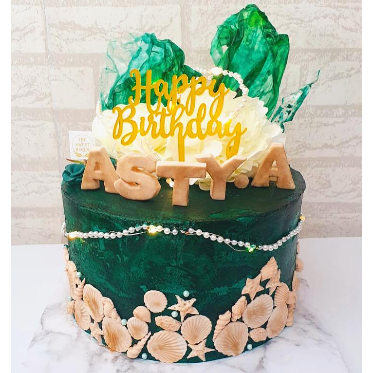 

Cake Pearl Green