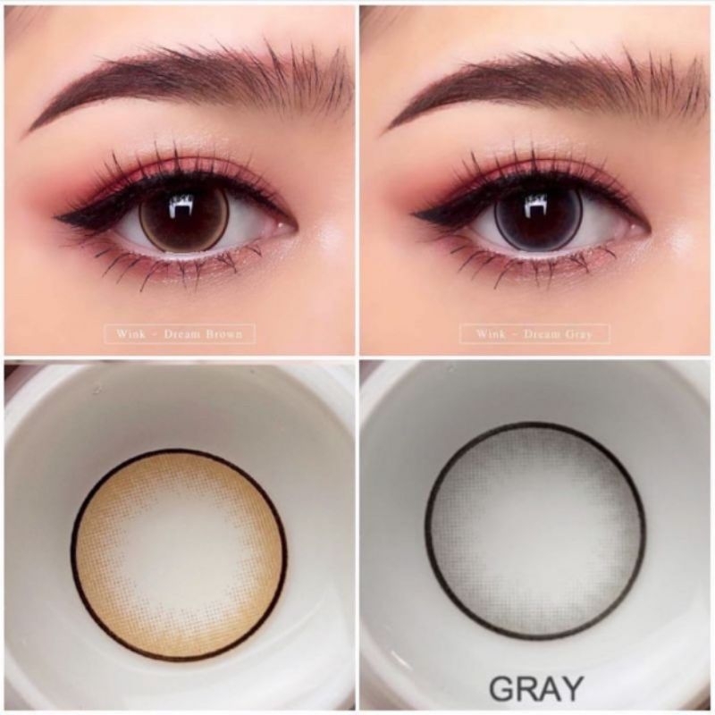 SOFTLENS DREAMY GREY NORMAL MINUS 0.5 s.d -10.00 MADE IN KOREA