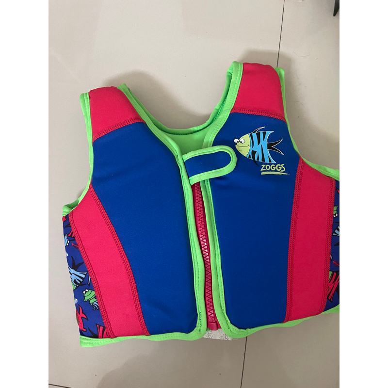 preloved pelampung anak zoggs