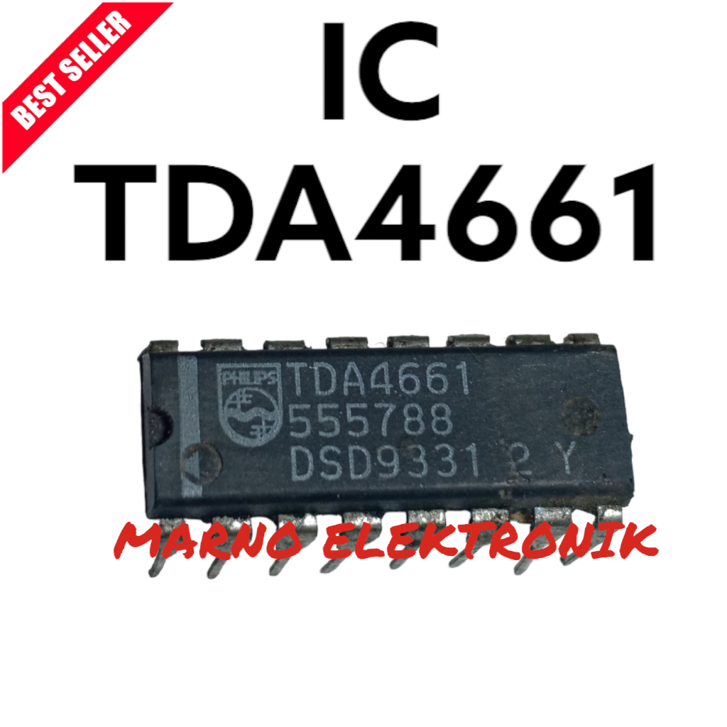 IC TDA4661 TDA 4661 TDA-4661 ASLI ORI ORIGINAL