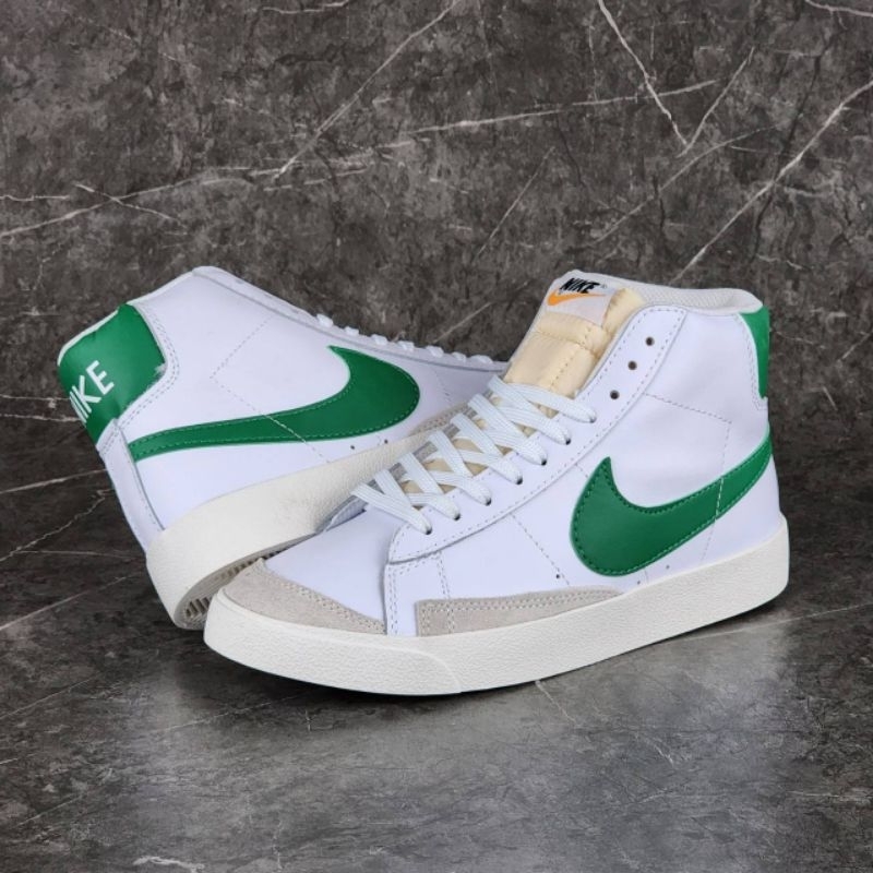Sepatu Nike Blazer High '77 Vintage White Green 39 - 44