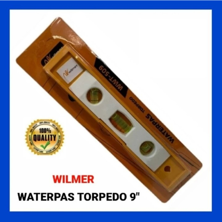 Waterpass Magnet Torpedo 9 inch Wilmer WWT-509 Waterpass Torpedo