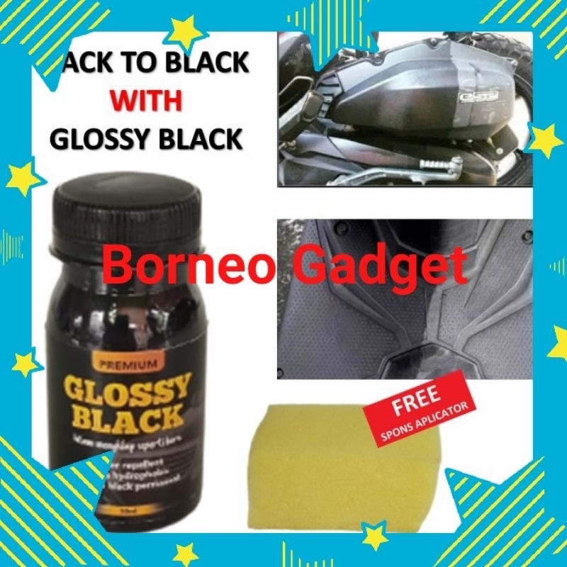 Black Magic/Penghitam Body Motor Black Glossy