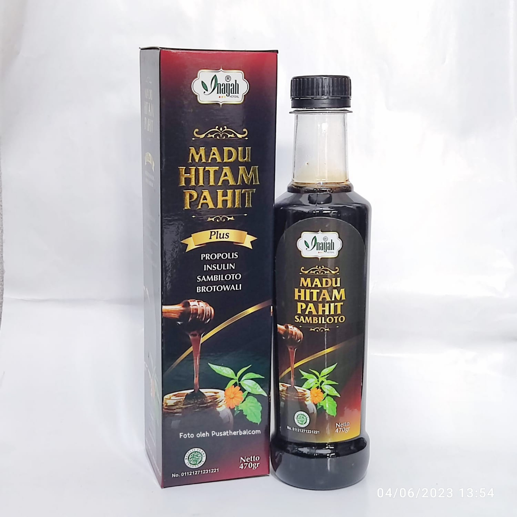 

MADU HITAM PAHIT INAYAH Plus Jintan Hitam