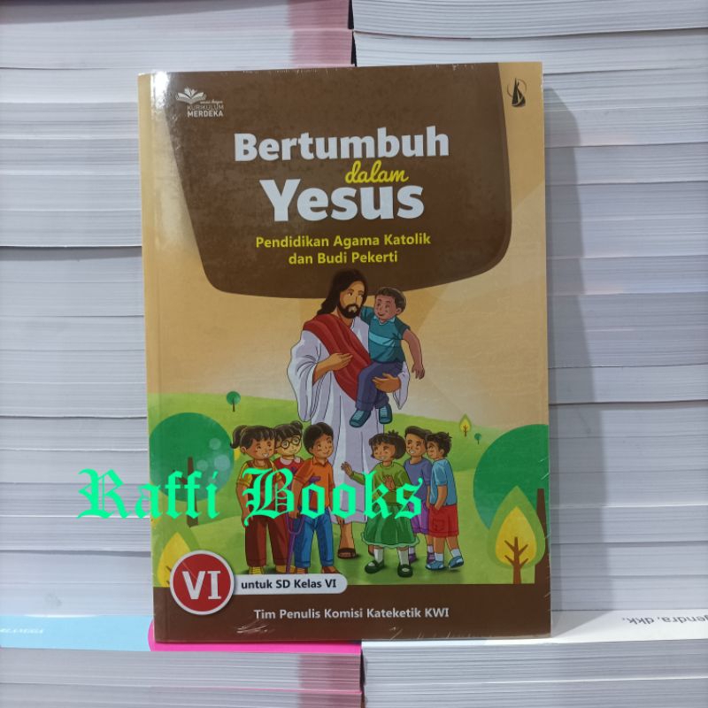 Buku Pendidikan Agama Katolik Kelas 6 SD Kanisius Kurikulum Merdeka