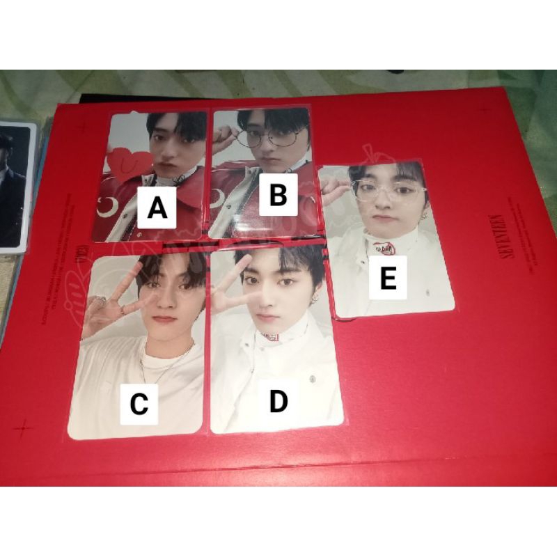 Photocard Haruto Treasure membership kit Potter