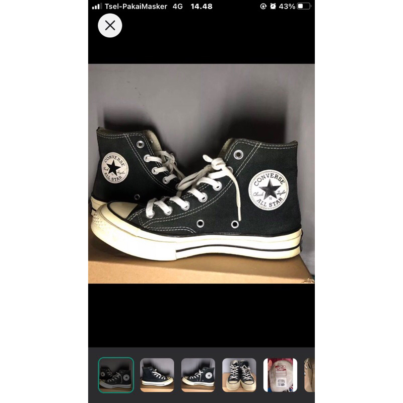 converse 70s preloved second