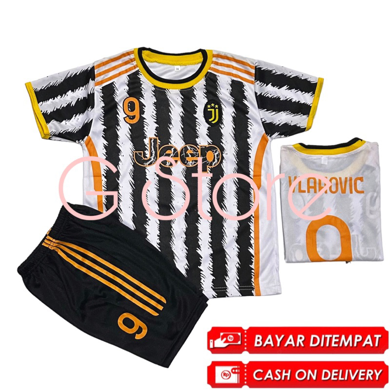 BISA COD / SETELAN BAJU BOLA CHIESA / JERSEY BOLA JUVE TERBARU / SET KAOS ANAK TERMURAH / BAJU CELANA SET COWO CEWE / CEPAT KERING NYAMAN