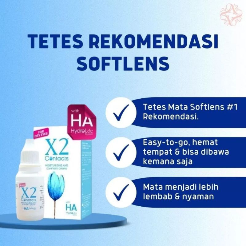 Tetes Mata Soflens X2 Contacts 15 ml Eye Drops