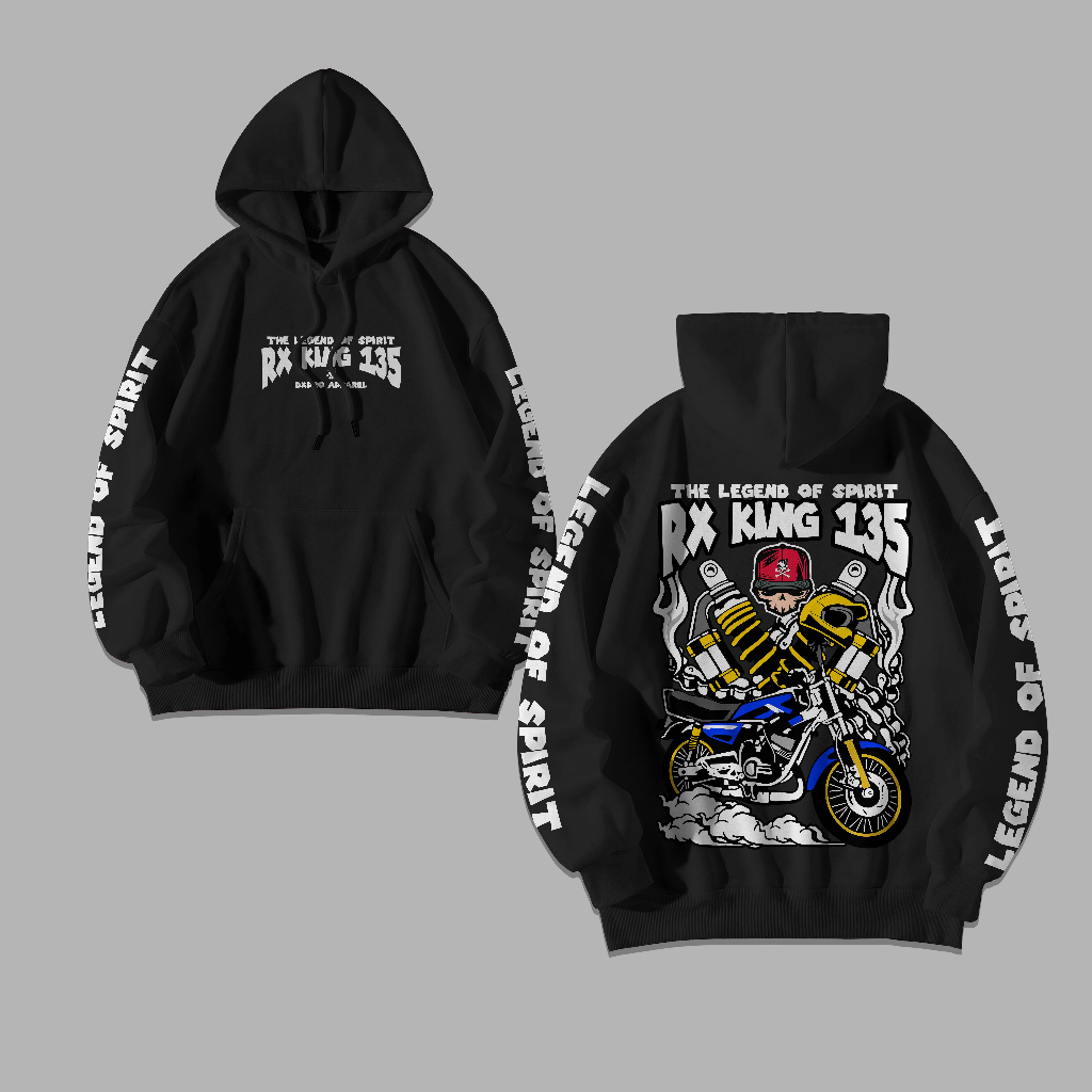 JAKET HOODIE RX KING SUNMORI RIDER