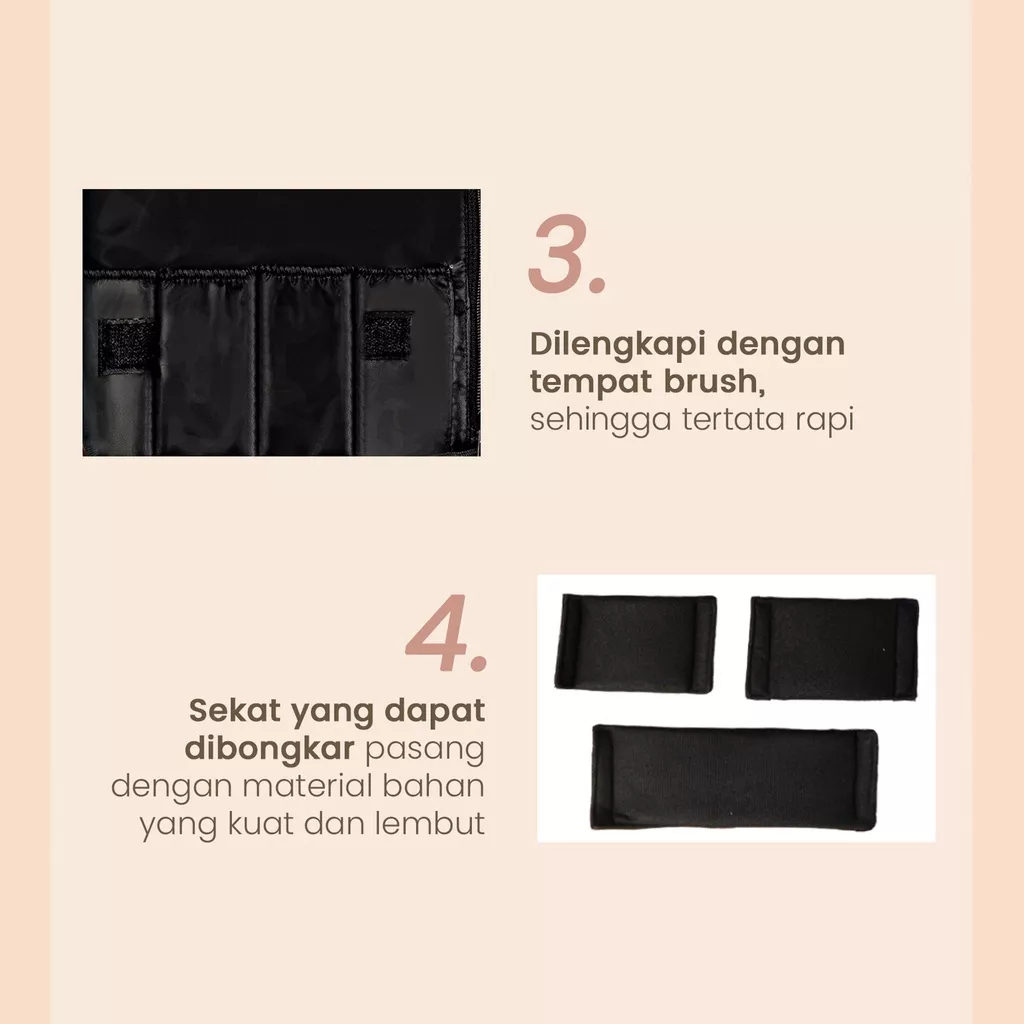 Lumecolors Lume Beauty Case Tas Makeup Kosmetik Cosmetic Bag by Lumecolors