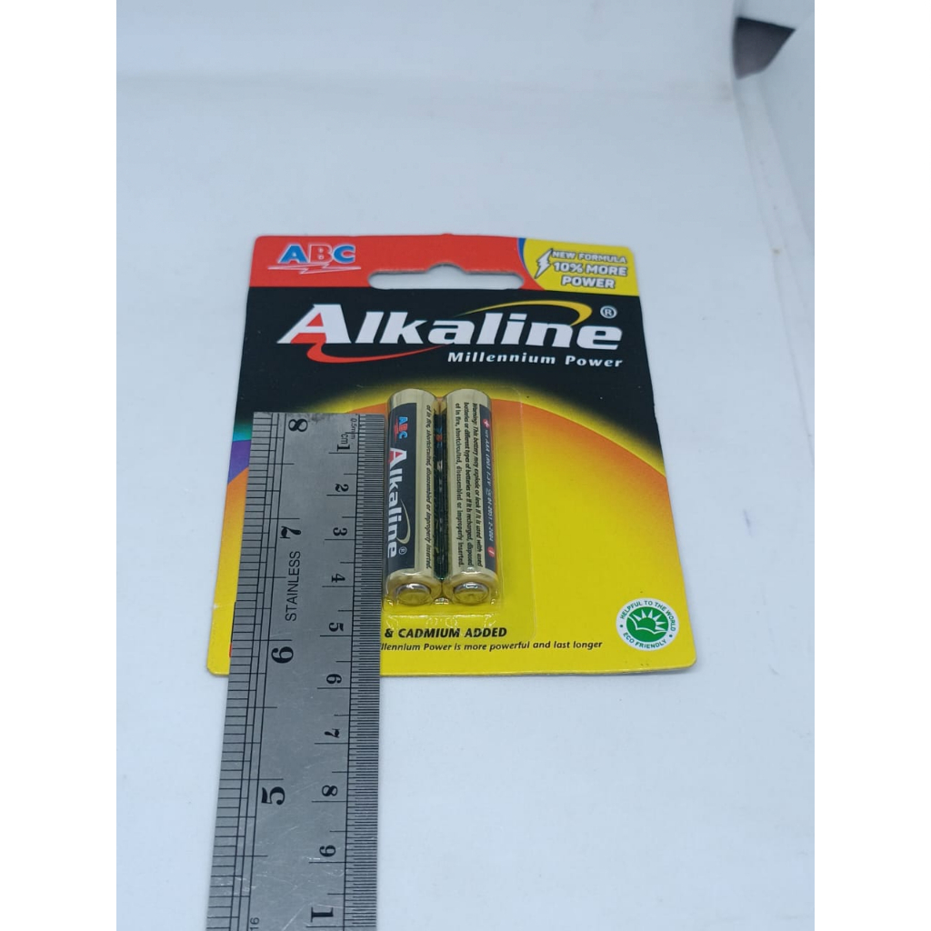 BAKTRE AAA A3 ALKALINE HEAVY DUTY MEREK ABC 1 PAK ISI 2 PCS