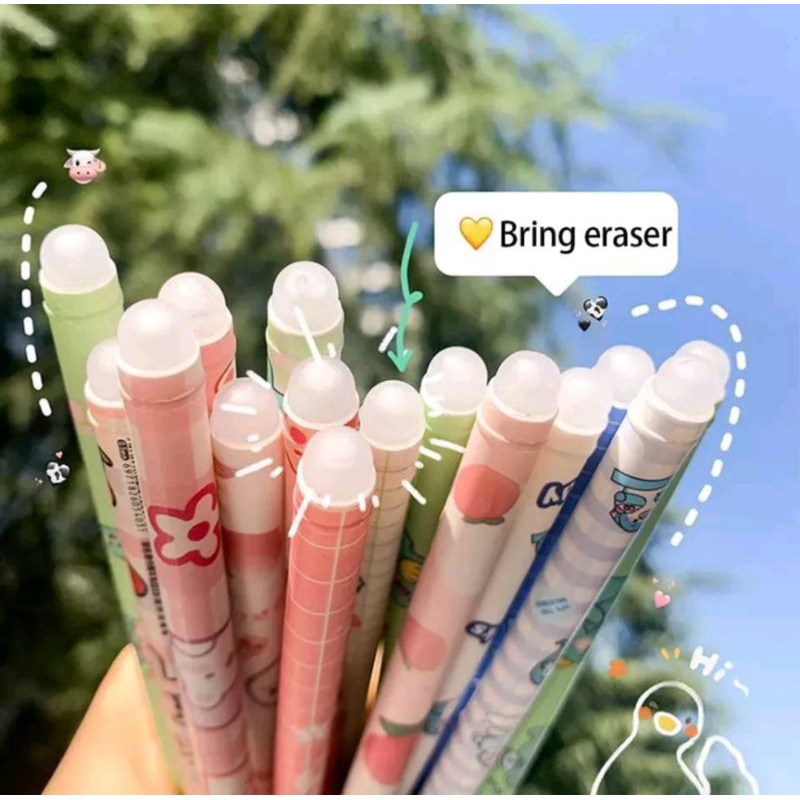 Bulpen Gel Bisa Dihapus / Eraser Pen / Pena Bisa Dihapus