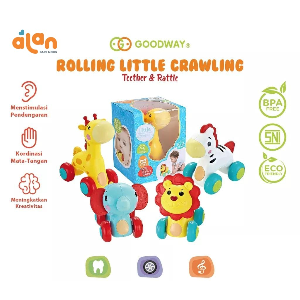 Goodway Rolling Little Crawling (GW2208) Mainan Anak