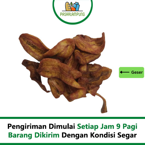 Cemilan Selai Sale Pisang Kering PerBks 250 Gr Pasar Lampung