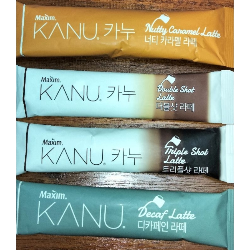 Maxim Kanu Kopi Korea Nutty Caramel Latte / Mint Choco Latte / Dolce Latte / Tiramisu Latte / Decaf 