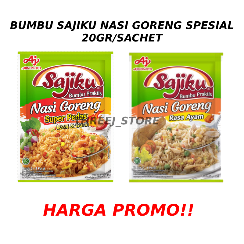 Bumbu Masak Nasi Goreng Sajiku Rasa Ayam 20gr