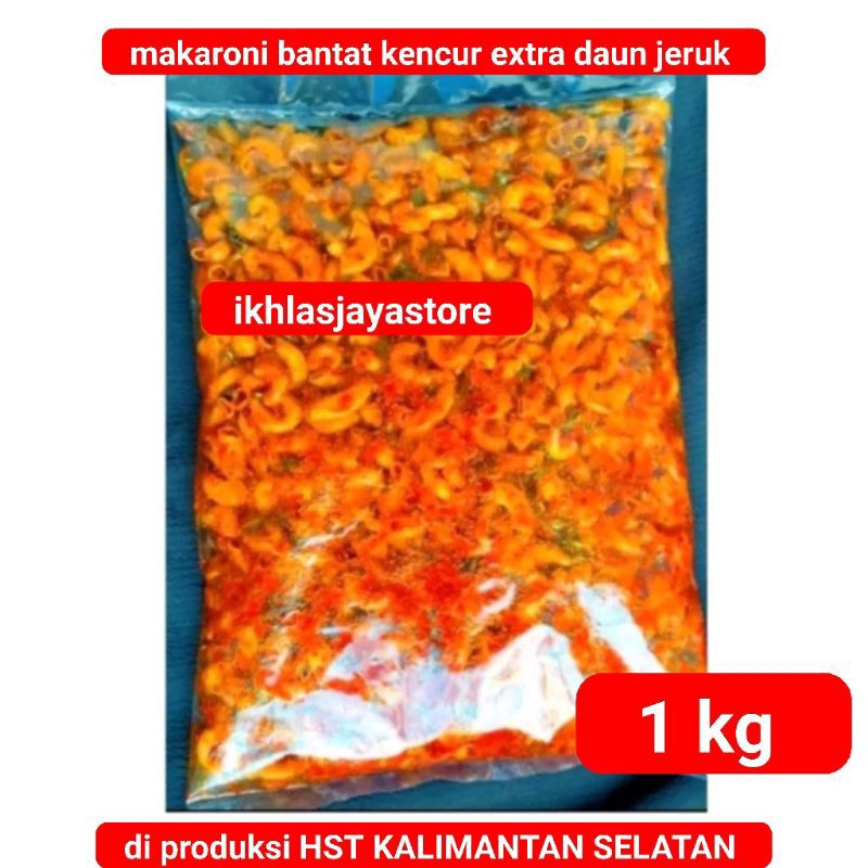 

COD 500 gram makaroni bantat kencur extra daun jeruk kalimantan