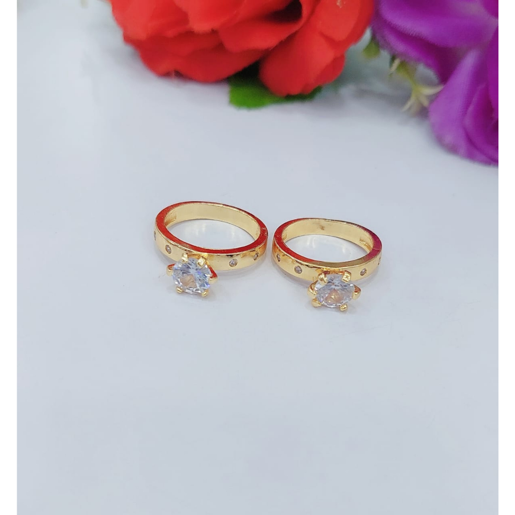 Cincin Xuping Permata Perhiasan Wanita R147 148 149 150