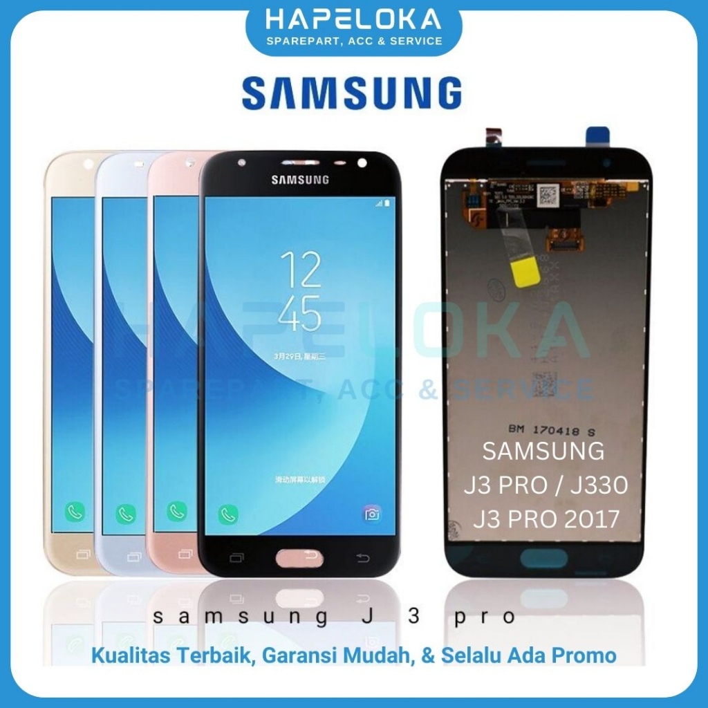 LCD TOUCHSCREEN SAMSUNG J3 PRO 2017 / J3 PRO / J330 - ORI COMPLETE