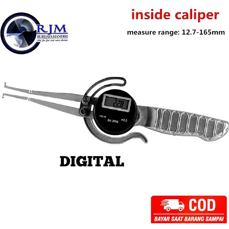 jangka ukur digital inside caliper micro dalam alat ukur lubang dalam lubang porting 6in