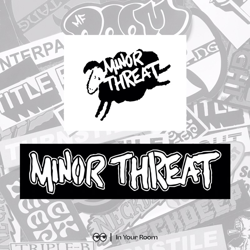 

STICKER BAND MINOR THREAT | BAHAN GRAFTAC