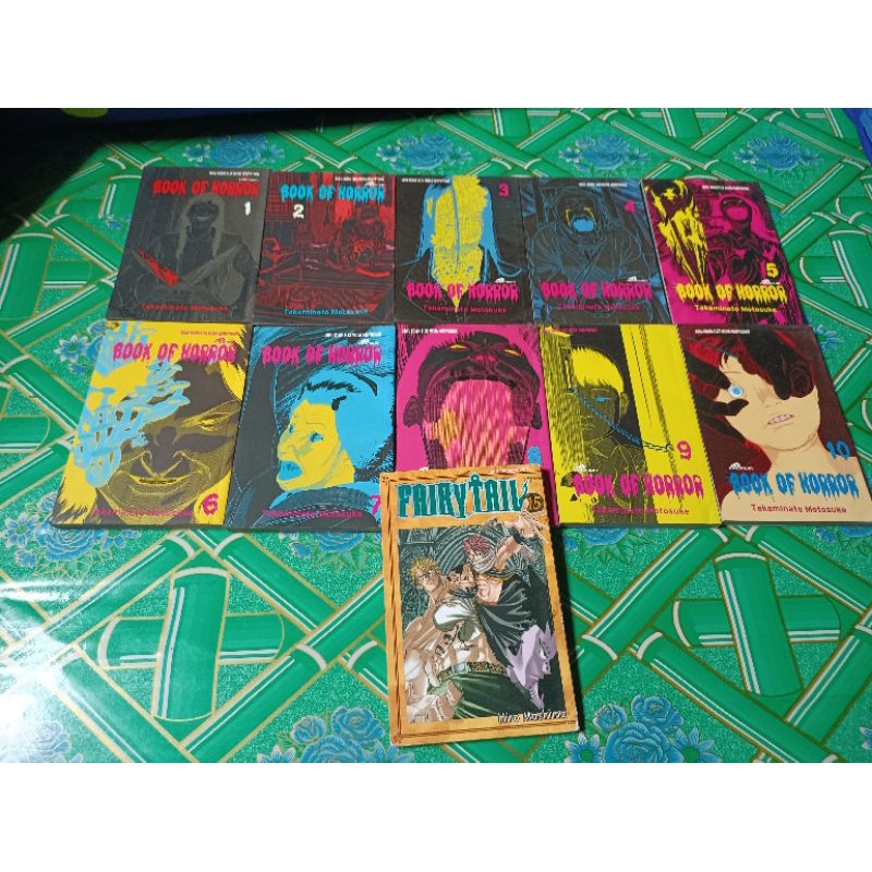 Komik book of horror premium 1,2,3,4,5,6,7,8,9,10 cabutan / komik book of horror premium vol 1,2,3,4