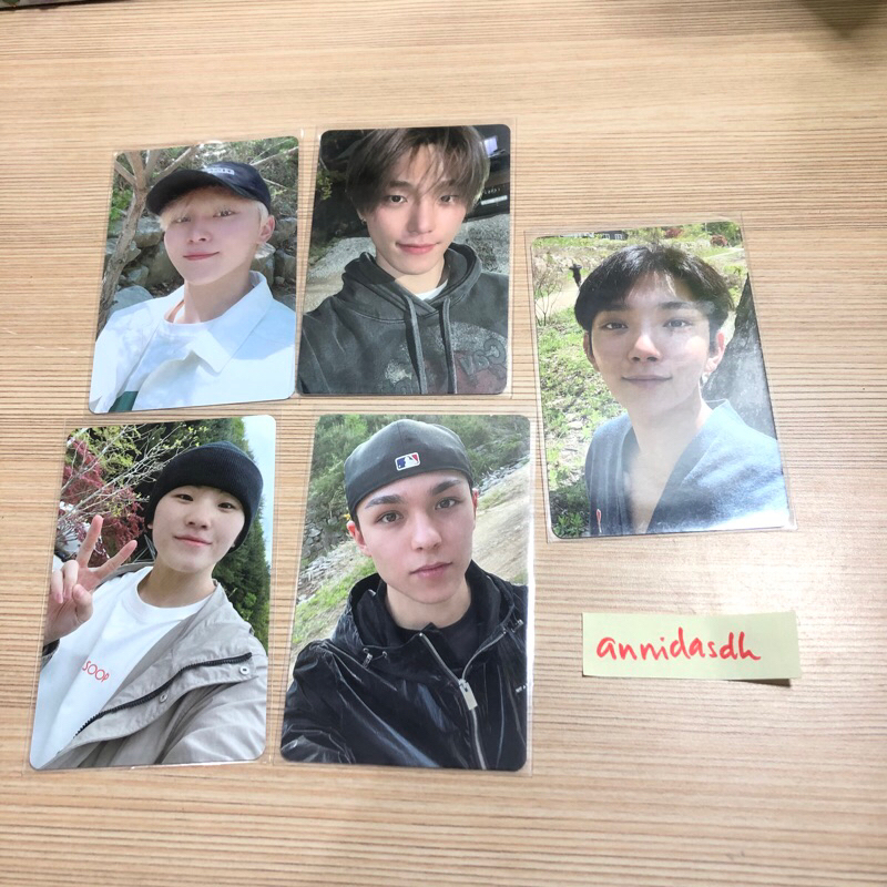 PHOTOCARD SEVENTEEN IN THE SOOP SEUNGKWAN DINO JOSHUA WOOZI VERNON