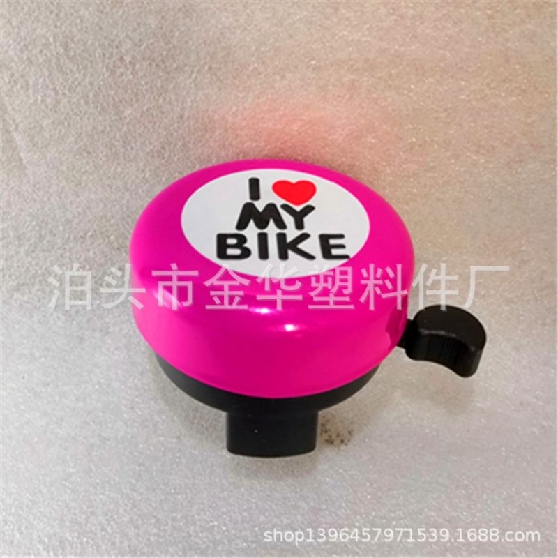 BEL BELL SEPEDA ANAK I LOVE MY BIKE PINK STELL BESI