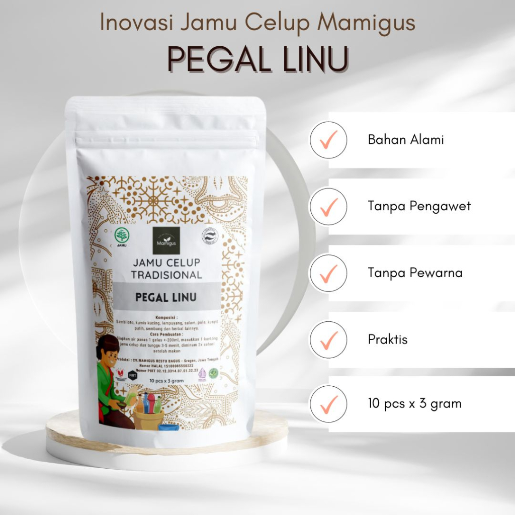 

Jamu Celup Tradisional PEGAL LINU