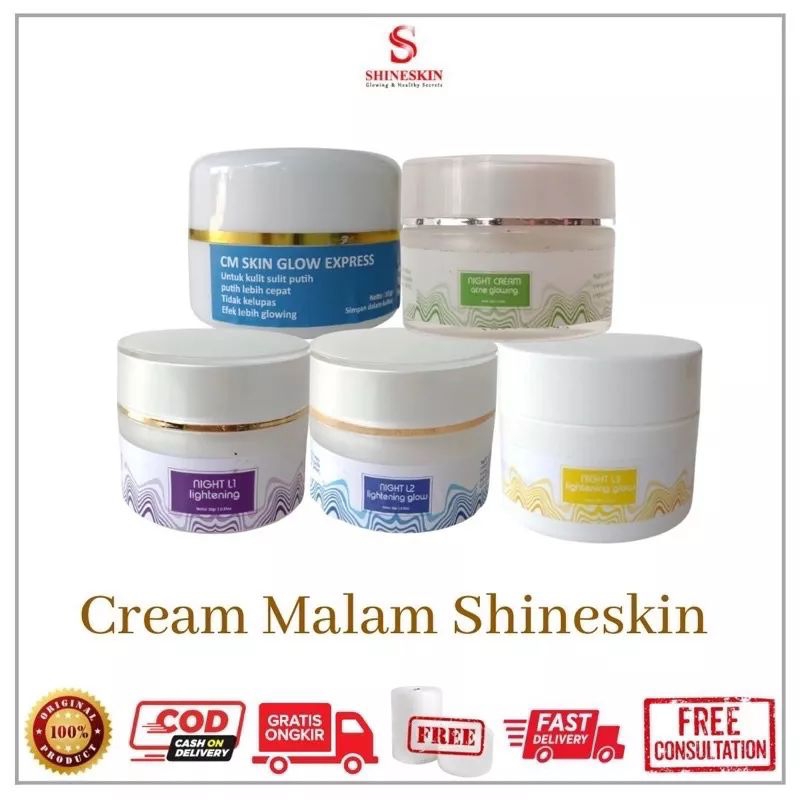 Cream Malam Racik/Farmasi (shineskin)