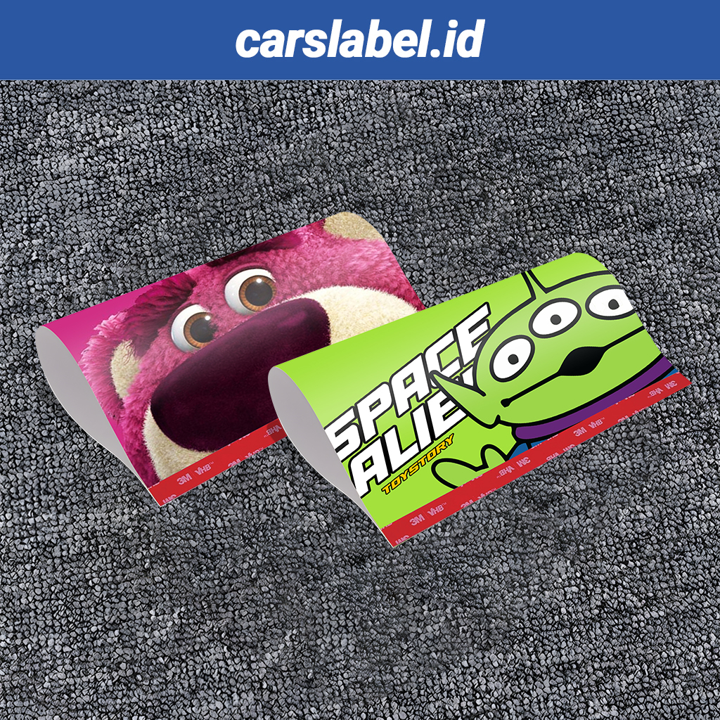 

LOTSO - Label Tag Mobil - Variasi Penutup Pintu Bagasi - Hiasan Stiker Lego Mobil Viral