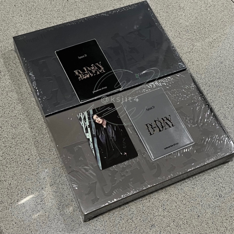[SEALED] Album BTS SUGA AGUSTD DDAY SET