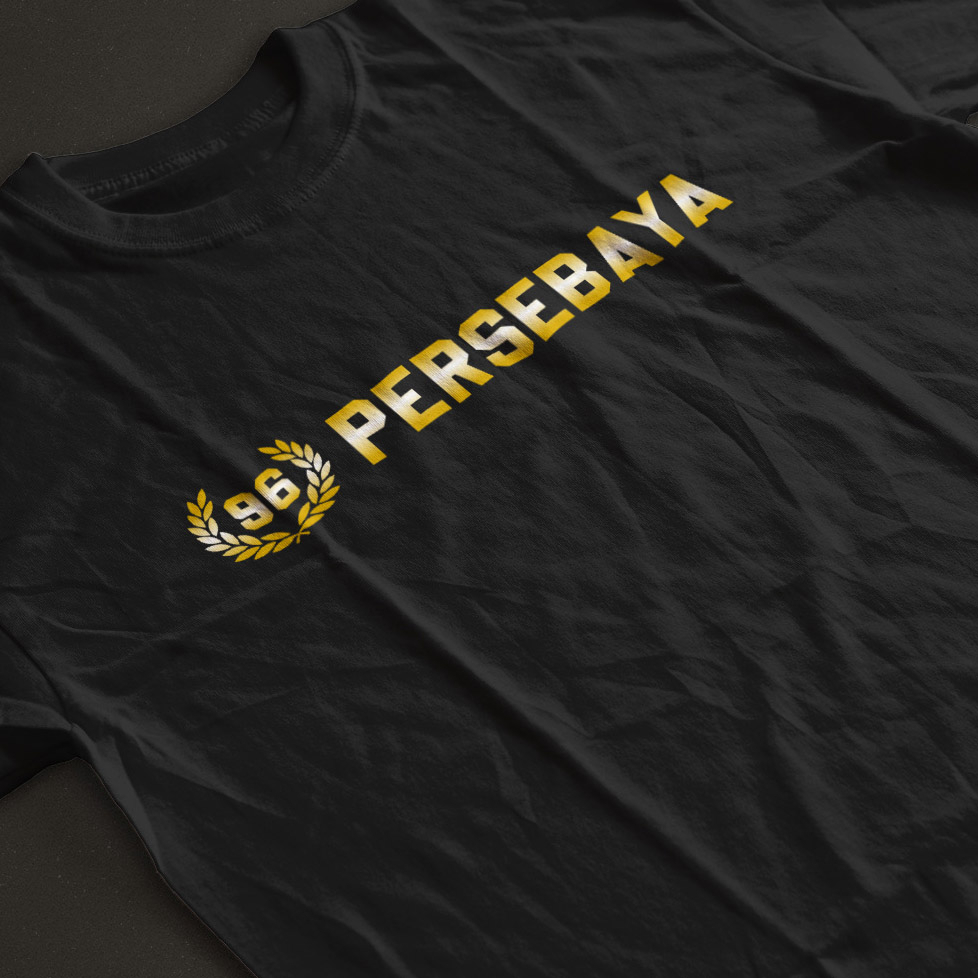 Anniversary 96 Persebaya Kaos T-shirt Pria Wanita Unisex 100% Katun