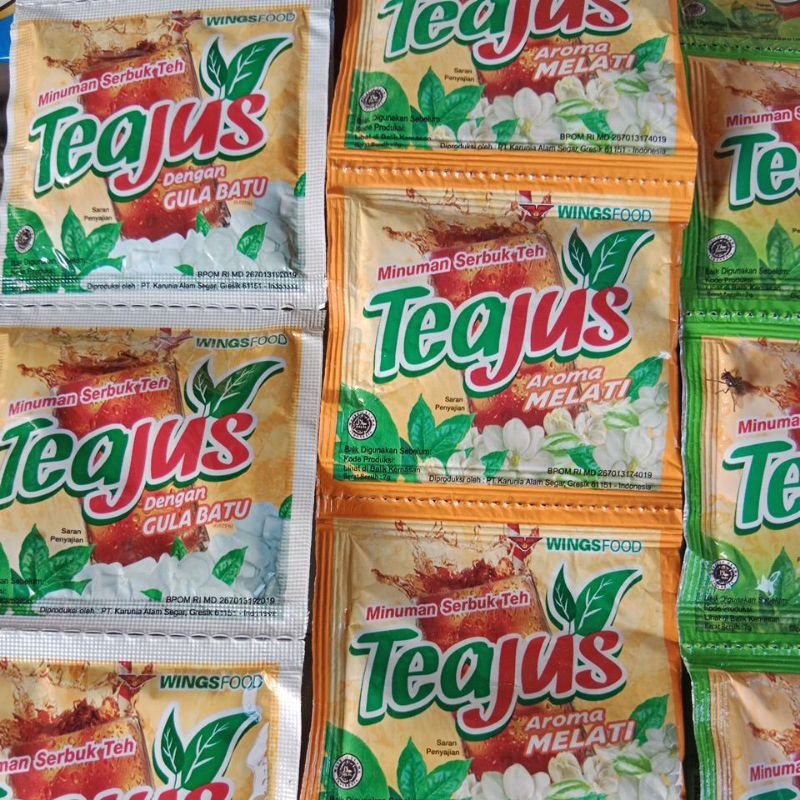 

Tea Jus Teh Beragam Rasa 1 Renteng (10 sachet)