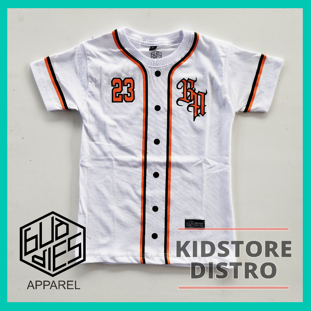 Kaos Anak Laki Laki Perempuan Motif Baseball Distro Cowok Cewek Katun Adem Kidstore Distro