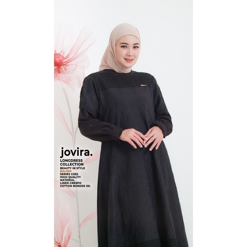 Gamis Dress wanita Terbaru Jovira long Dress by Balimo