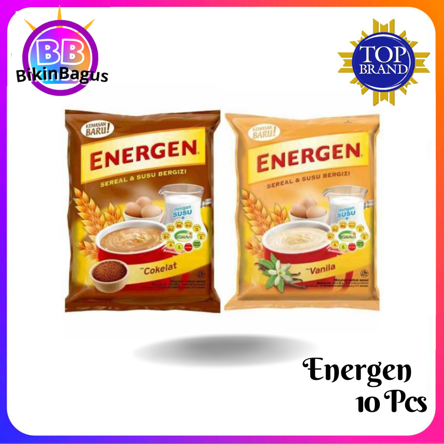 

Energen Coklat Vanila ENERGEN SEREAL dan SUSU EXP LAMA