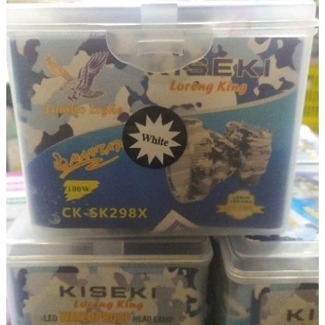 Senter Kepala Kiseki 100 watt CK SK298X CK SK 298X Cahaya Putih