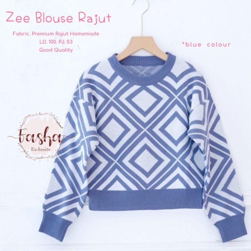 ZEE BLOUSE RAJUT BY FASHA