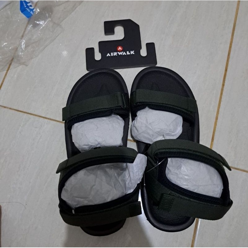 Sepatu Sandal Pria Airwalk Mounty Olive size 42