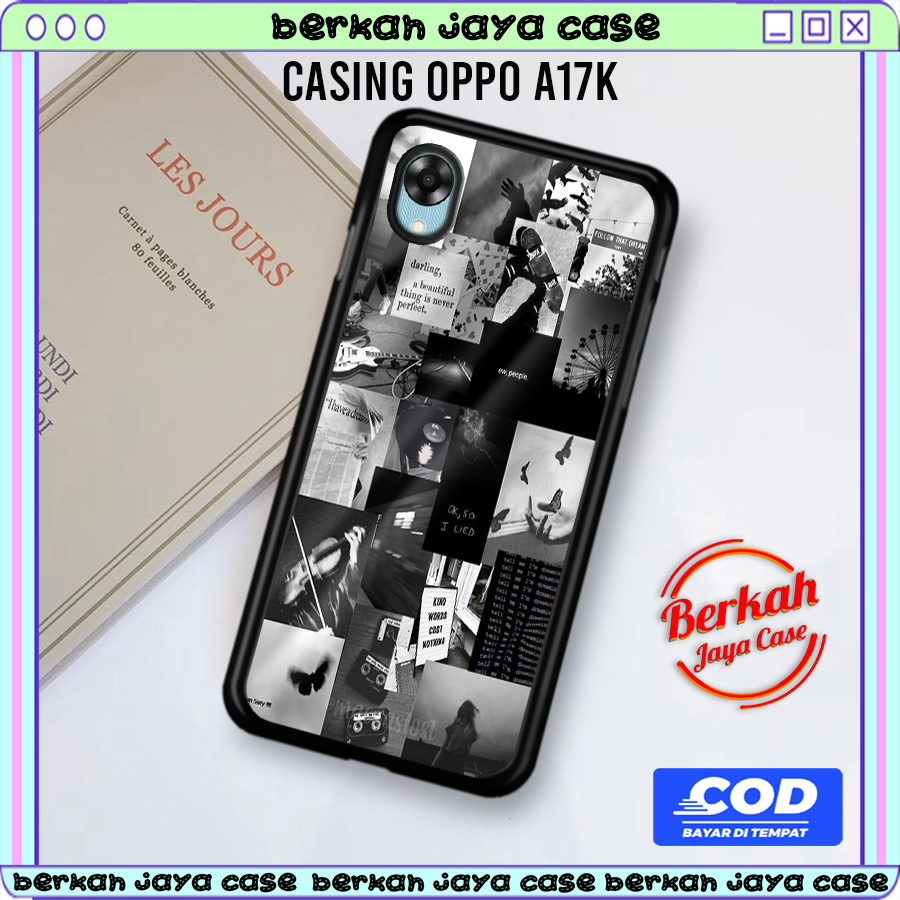 Case hp Oppo A17k Casing Hp Oppo A17k Casing [ TMBLRAESTHE ] Casing Terbaru Case Karakter Lucu Casin