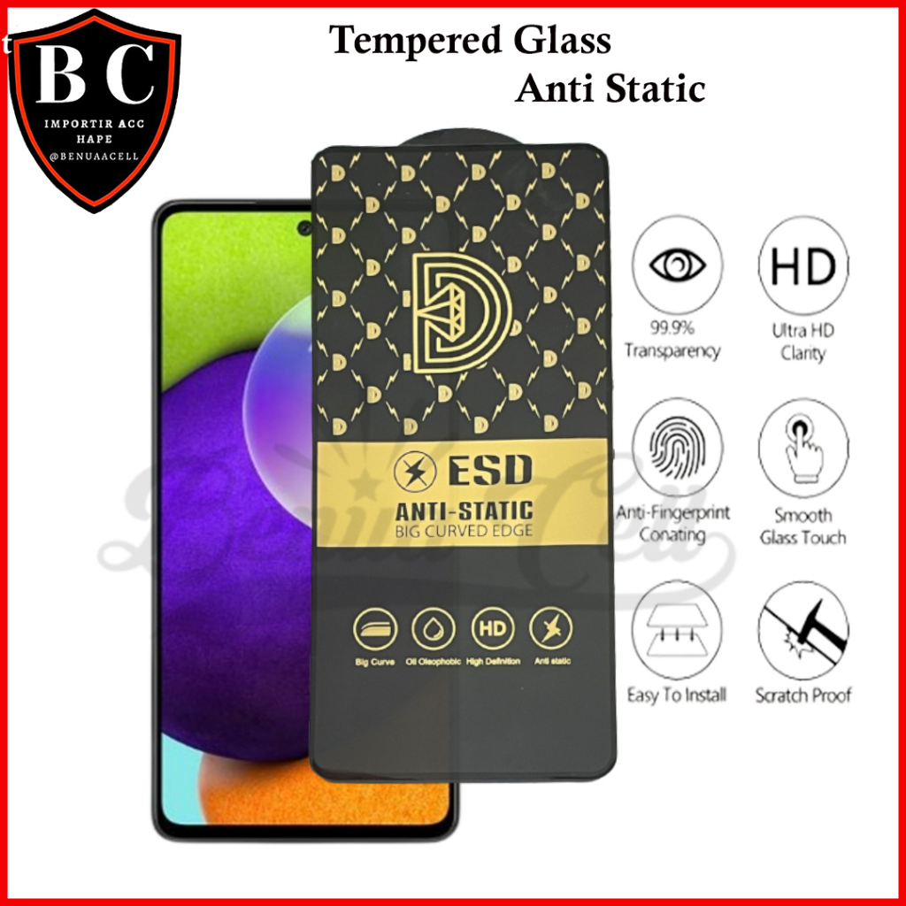 TEMPERED GLASS FULL ANTI STATIC INFINIX HOT 8 9 10 11 12 HOT 20 5G 30 HOT 30 PLAY NOTE 30 NOTE 30 PRO