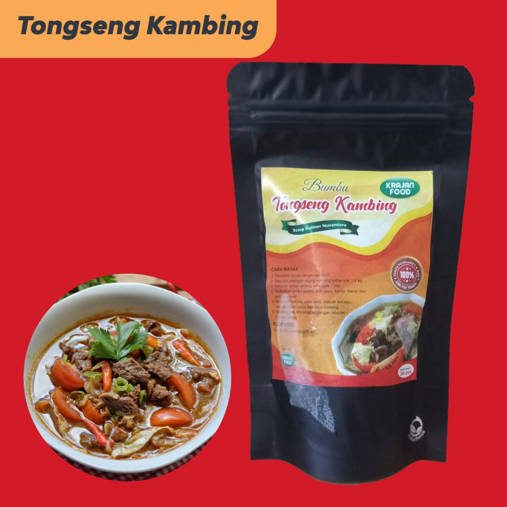Bumbu Masak / Bumbu Instan / Bumbu Masak Instan Tongseng Kambing 100 g