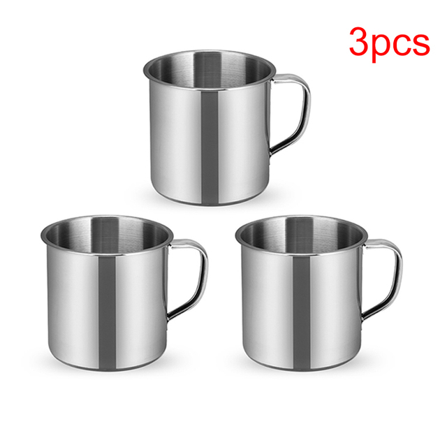 Mug THAI TEA Stainless Steel Tebal 8cm